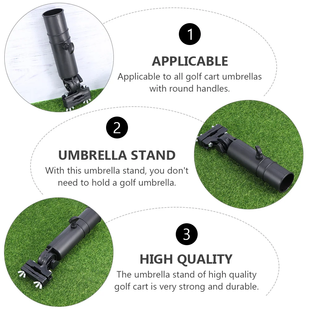 

2Pcs High-Quality Cart Umbrella Storage Stand Easy to Install on Cart Handle Universal Fit Umbrella Stand
