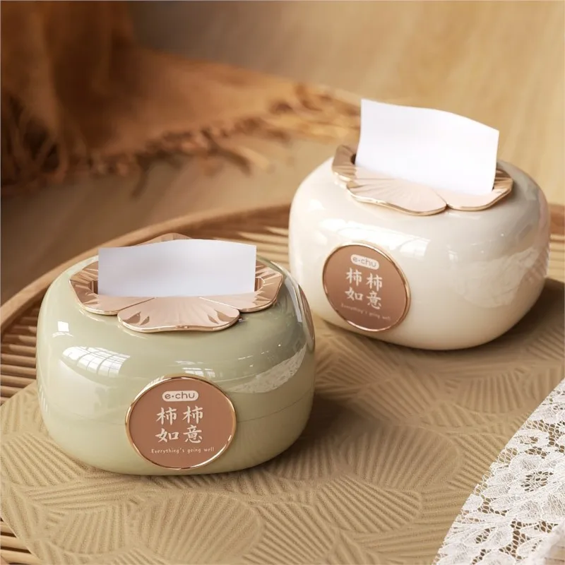 5Color Creative Large Capacity Tissue Box Home Living Room Desktop Decoration Tissue Box Creative Simple Paper Box 1PCS LJ540