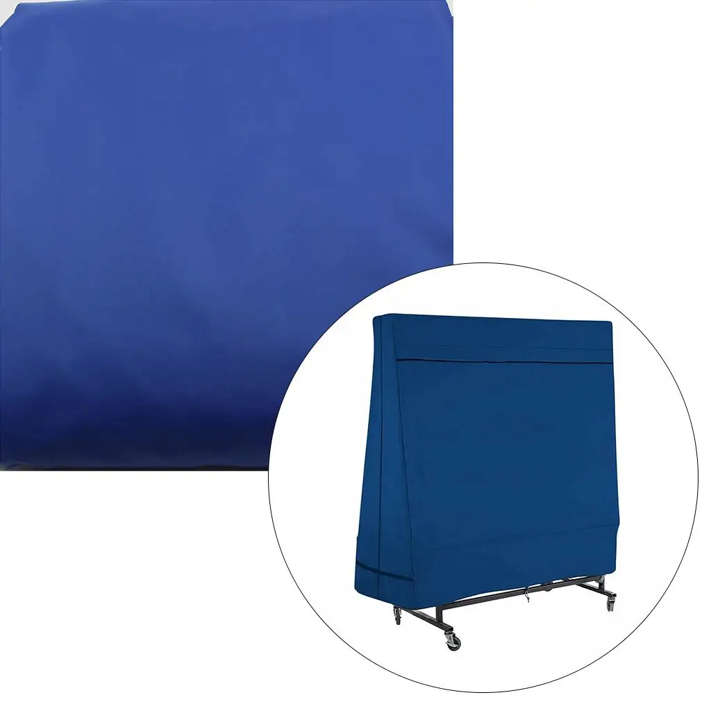 Table Tennis Table Cover Folding Table Storage Cover Waterproof Dustproof For Indoor Outdoor Use Protection Accessory