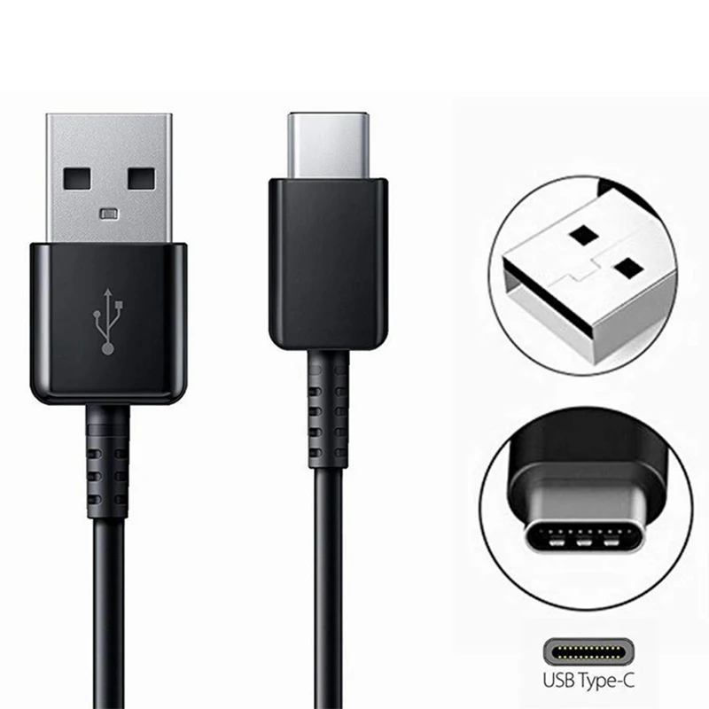 Original 15w Schnell ladekabel USB Typ C Datenleitung für Samsung Galaxy S10 plus S9 S8 Note9 Note8 A80 A70 A60 A50 A40 M14 Kabel – Detail 9