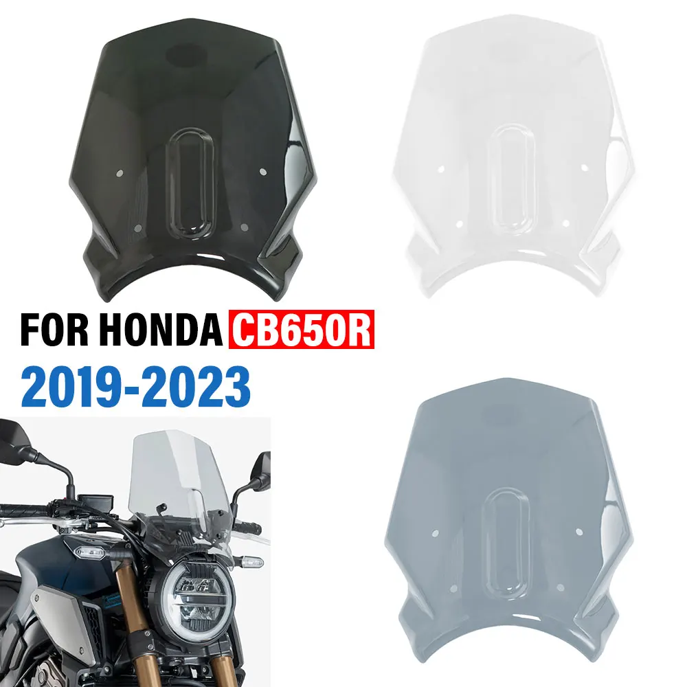 

Для HONDA CB650R CB650 R 2019-2023 мотоциклетный передний спойлер, лобовое стекло, ветровой передний воздушный поток, ветровое стекло, дефлектор 2020