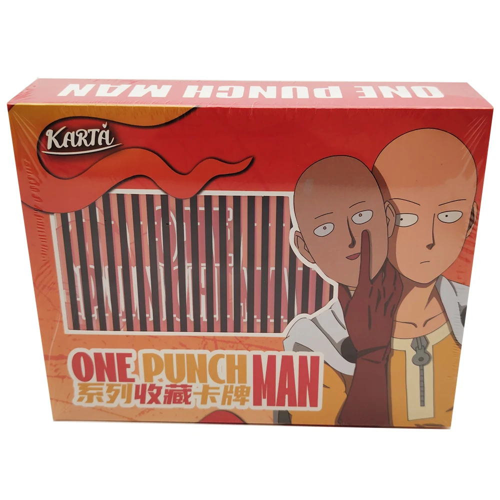

Hot Blooded Battle Anime One Punch Man Collection Cards Cartoon Protagonist Peripheral Creative Exquisite Cards Boys Girls Gifts