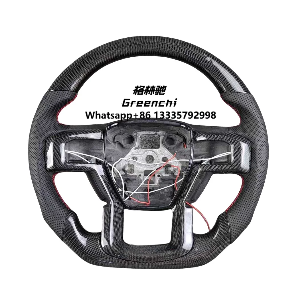 

For Ford Raptor F150 Carbon Fiber Sport Steering Wheel Raptor New High-end Carbon Fiber Steering Wheel Factory Direct Sales