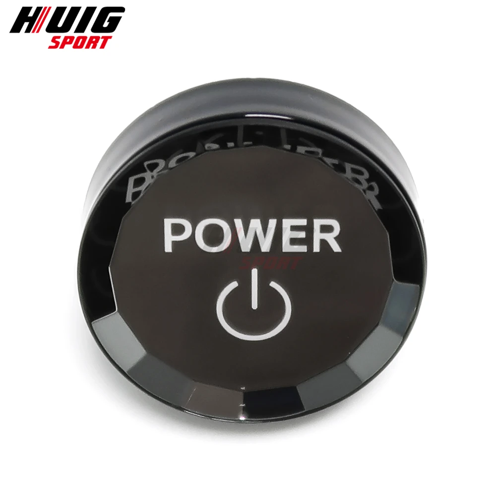 For Toyota Highlander Kluger XU70 2021 2022 Car Styling One-button Auto Start Crystal Button Cover Ignition Frame Car Styling