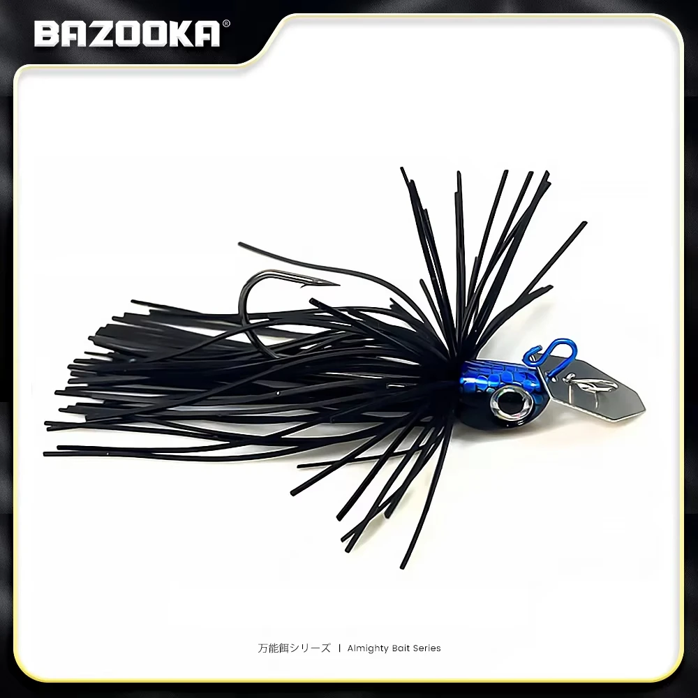 Bazooka Spinnerbait Draht Köder Angeln Köder Set Metall Spinner Haken Löffel Wobbler Künstliche Pailletten Bass Hecht Karpfen Eis Winter