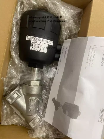 BURKERT 2000 TYPE Solenoid Valve 00001140 Pneumatic Valve 00001593 00001601 00001368 00001373 Valve