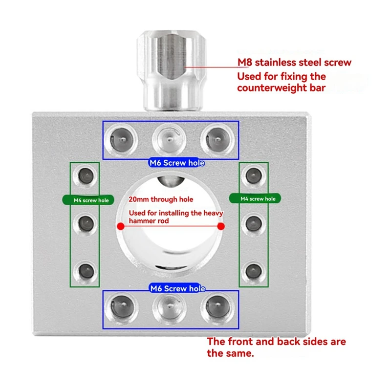 

Dovetail Groove Three- Balance System Balance Block Astronomical Telescope Accessories-ABWY