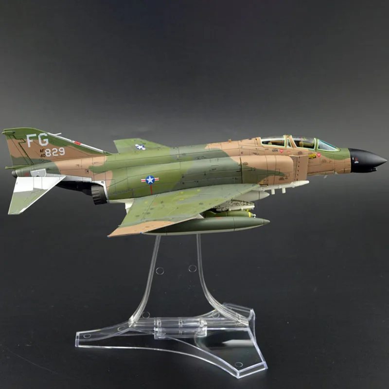 AC 1:72 Scale F-4C 8th Tactical Wing 433rd Tactical Squadron Fighter Military Aircraft Model Diecast Alloy Classics Toys Gifts