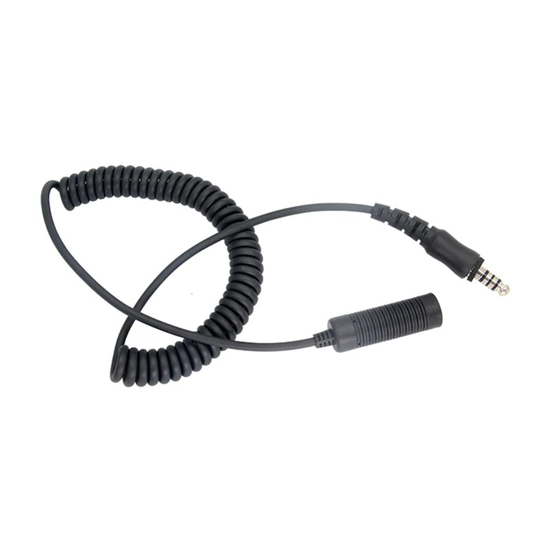 Image of Stilvoll-Für U-174 NATO Conversion Verlängern Kabel U174 Für U94 PCI PTT Adapter TAC-SKY Headset Walkie Talkie 7,1mm Stecker
