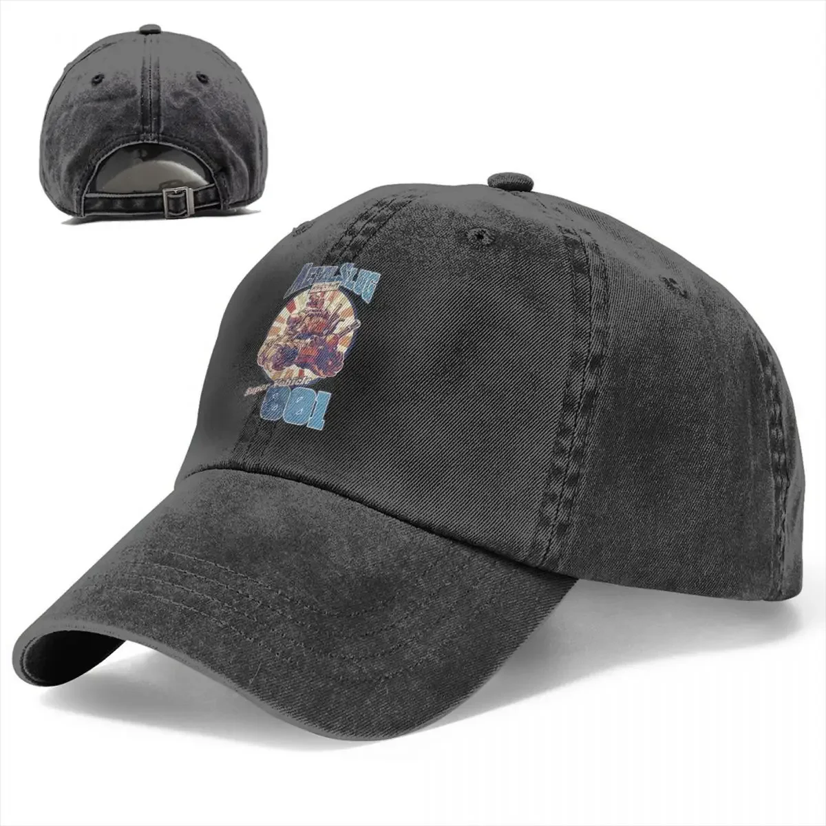 Summer Cap Sun Visor Remastered Full Color Hip Hop Caps Metal Slug Cowboy Hat Peaked Trucker Dad Hats