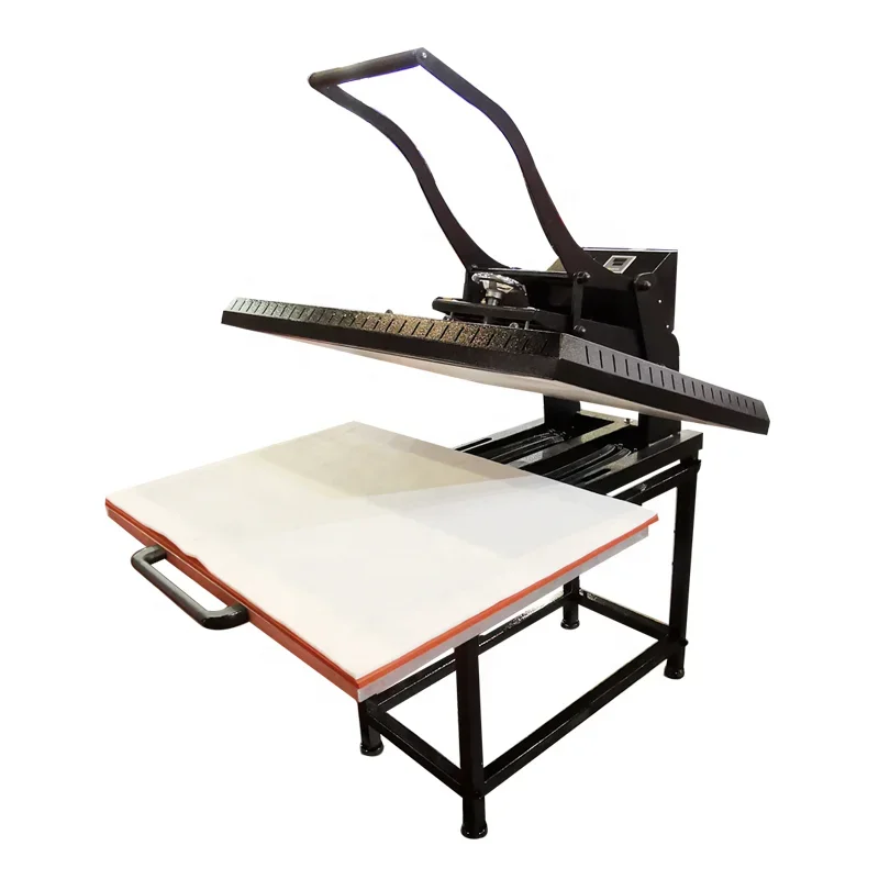 Large Format Sublimation Heat Press Machine Big Size Heat Press For Sale 80x100cm