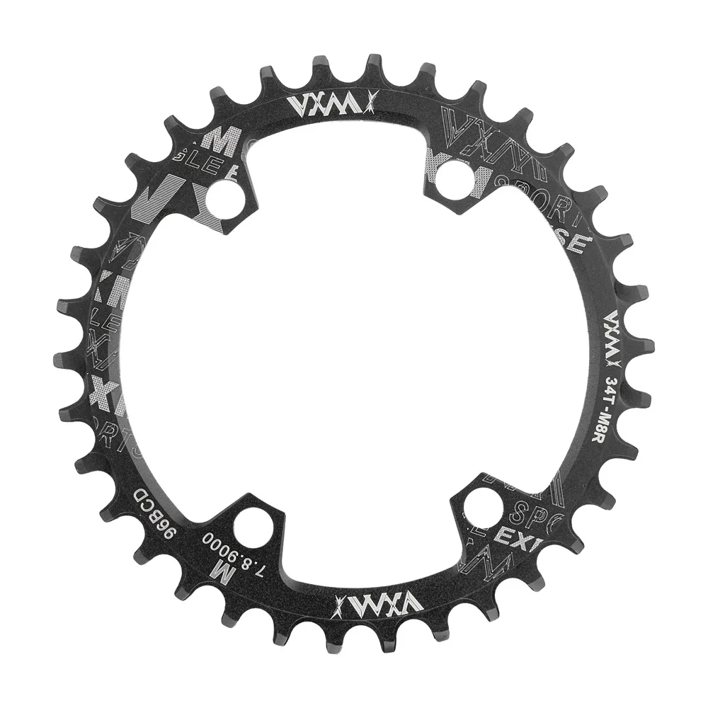Bicycle tooth disc 96BCD crank 32T34T36T38T Sprocket plus and minus tooth disc M8000 single disc bike parts mtb crankset