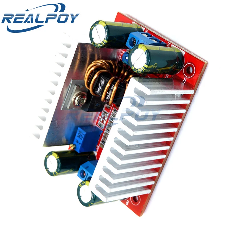 DC 400W 15A Step-up Boost Converter Constant Current Power Supply LED Driver 8.5-50V to 10-60V Voltage Charger Step Up Module