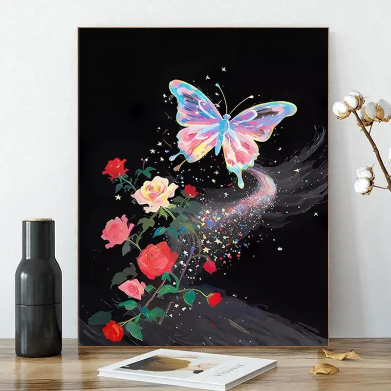 

5367061 Digital oil painting living room decorative painting sofa background wall hanging painting