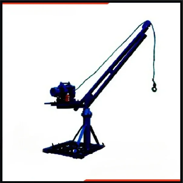 500kg Customized Small Mobile Crane Hoist/ Portable Outdoor Electric Hoist Lift