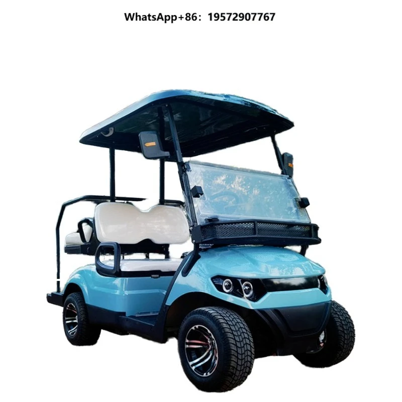 New Design Comfortable 2-Seater 2 STROKE Engine Golf Cart for Sightseeing 70-90km