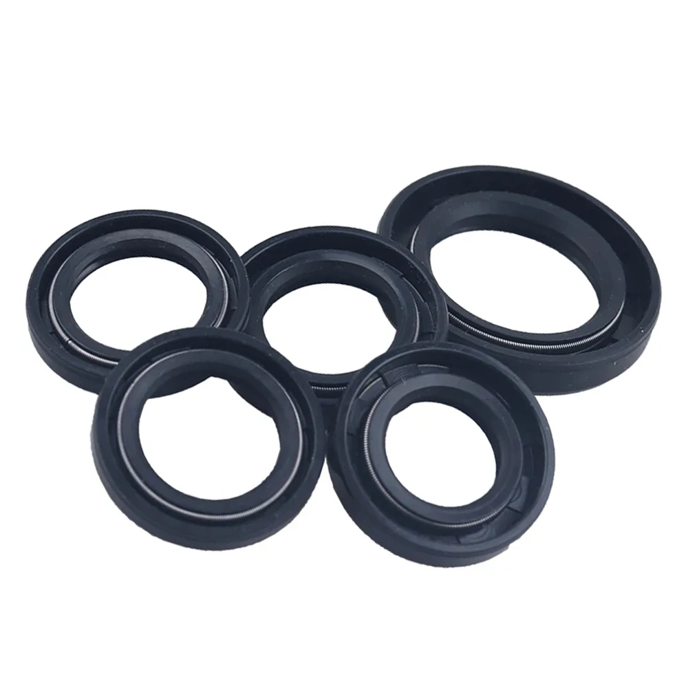 5Pcs Motorcycle Absorber Front Fork Dust Oil Seal For ATV 4 Stroke GY6 49CC 50CC 60CC 80CC GY6 139QMB 1P39QMB 147Q Engine