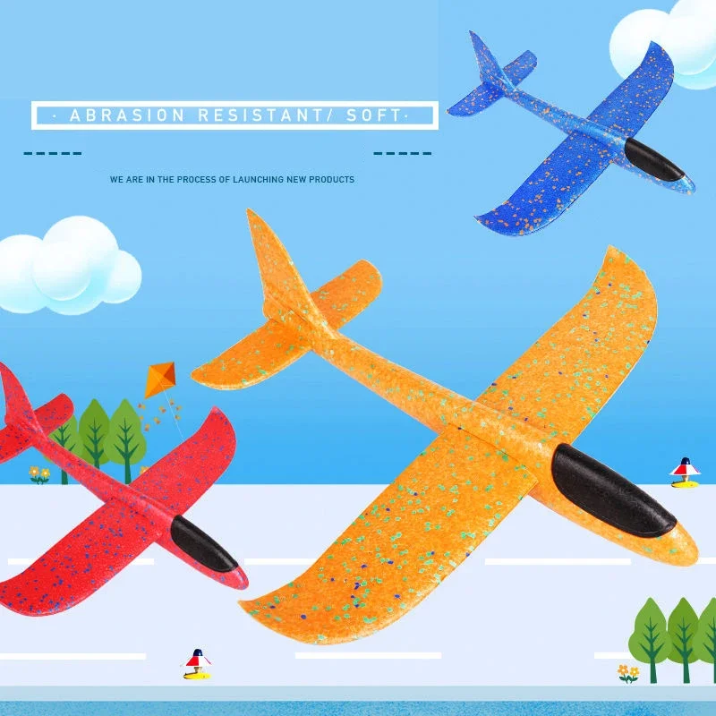 Large EPP Foam Glider Plane Toy for Outdoor Fun - alternate angle