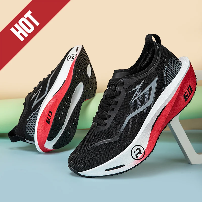 Running Shoes Carbon Board Profession Marathon Men Sports Breathable Lightweight Women's Comfortable Athletic Nonskid Sneakers image 6