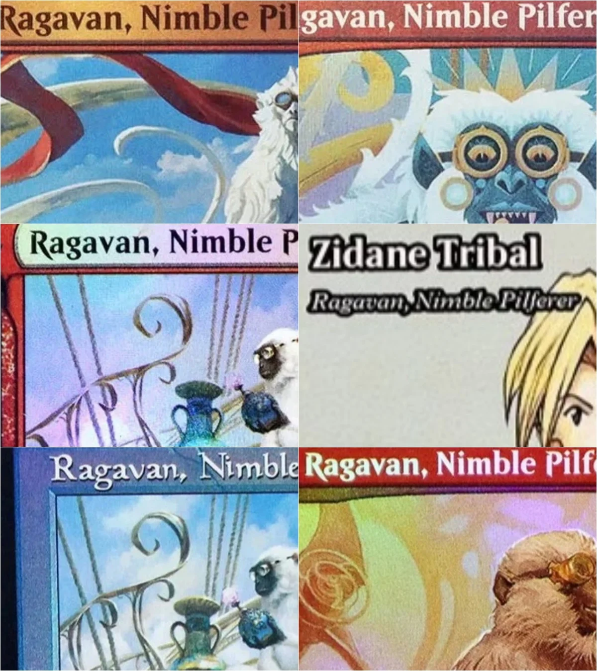 

"Ragavan, Nimble Pilferer" High Quality TCG Magical Proxy Cards Game Proxy Gathering Board Playing Game Trading Cards