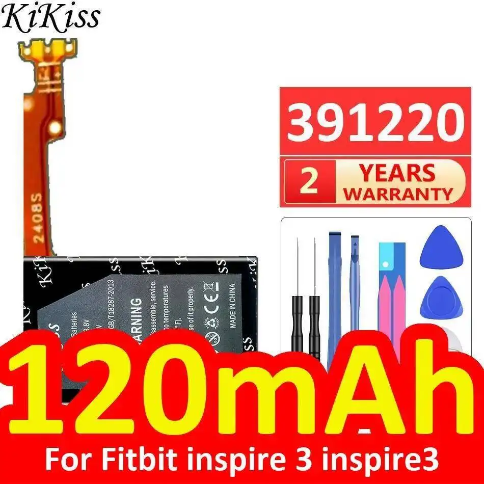 

Премиум-сменный аккумулятор для умных часов 391220 для Fitbit Inspire 3 120 мАч