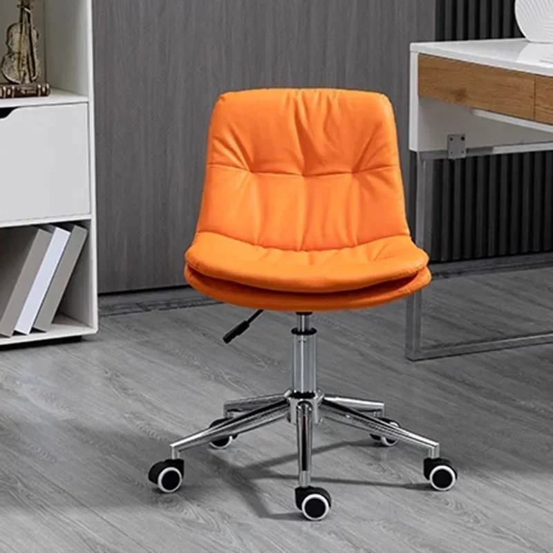 Nordic Sedentary Design Computer Chair Luxury Swivel Vanity Comfortable Computer Chair Backrest Office Bureau Meuble Furniture