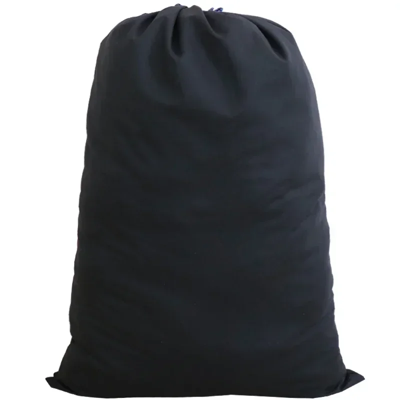 Extra Large Laundry Bags Clothes Quilt Storage Bag Heavy Duty Durable Black Green Drawstring Closure Canvas Linen Breathable