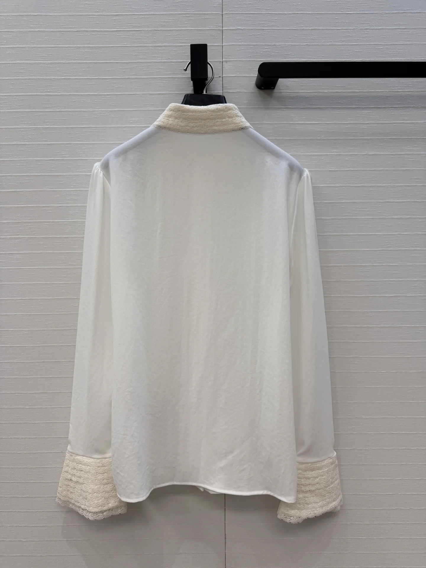 2026 Summer Lace Splicing Shirt