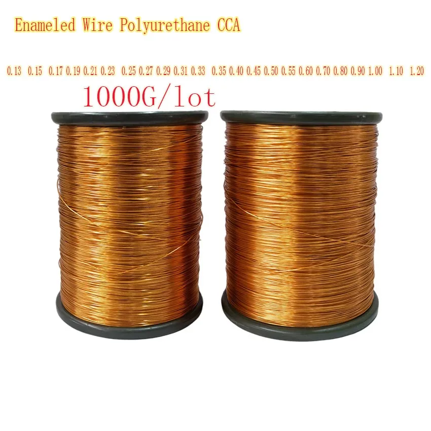 

1000G Direct-Welded Polyurethane QA155 Class F Motor Wire Magnetic Ning Motor wire Copper-clad Aluminum Enamelled wire