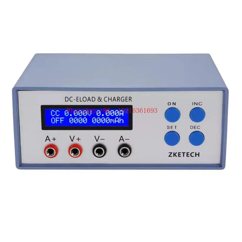 Limited Offer EBC-A05+ Battery Capacity Tester Portable Power Bank Tester Power Performance Electronic Load Tester Charger