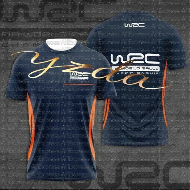 

Summer WRC T-shirt Motorcycle Racing Men's and Women's Outdoor Sports Leisure Speed Drying Cycling Short Sleeves Comfortable