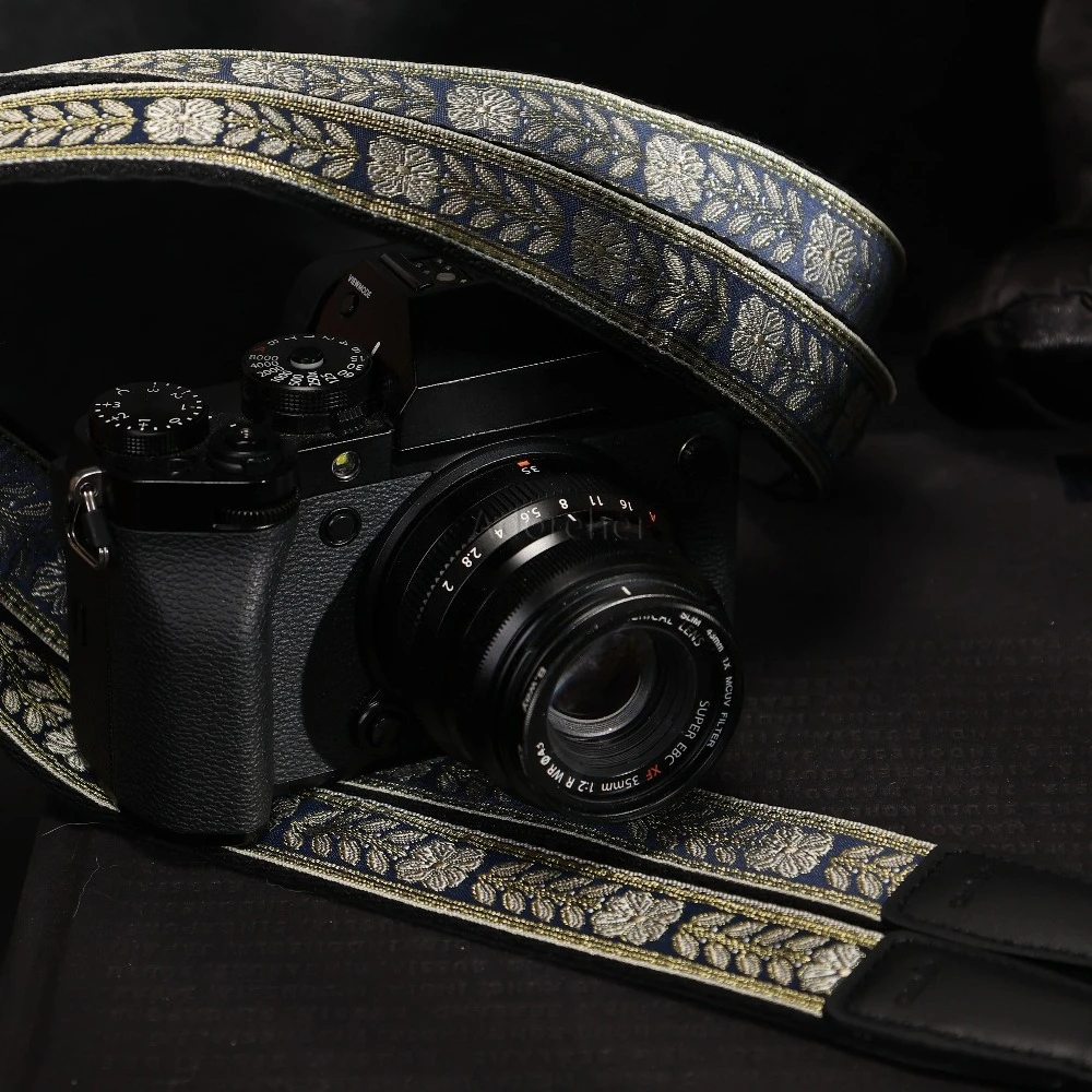 Adjustable Universal Camera Shoulder Neck Strap Embroidered Style Strap for DSLR Camera Micro Single Photography