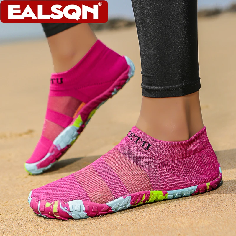 

Women's Quick Drying Water Swimming Shoes Barefoot Beach Lightweight Upstream Aqua Shoes Indoor Fitness Yoga Sneakers