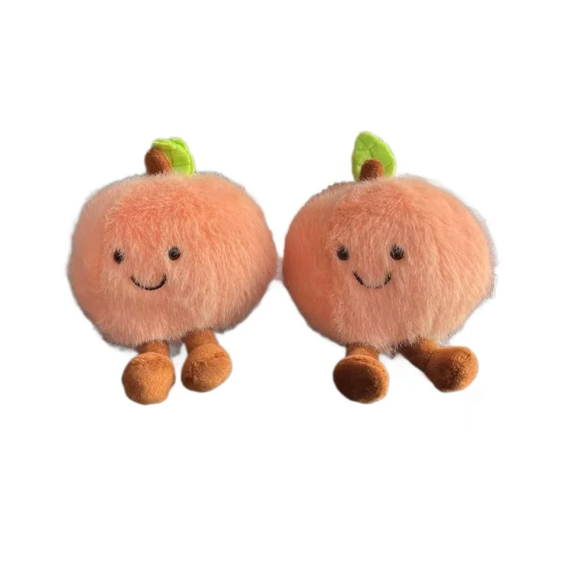 

JELLYCAT кошка персик груша вишня плюшевая кукла улыбающееся лицо фрукты серии украшение для дома и спальни домашнее животное интерактивная игрушка подарок на день рождения