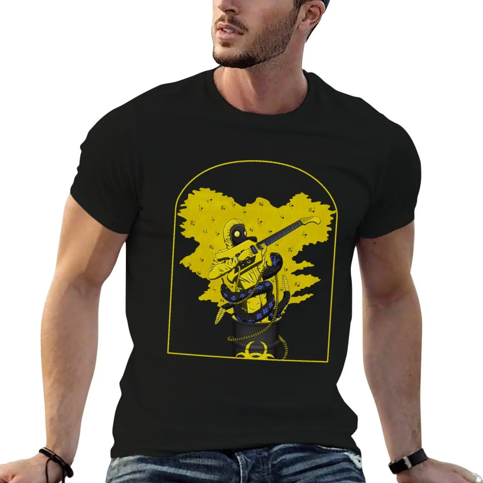 King Gizzard and the Lizard Wizard Flying Microtonal Banana T-Shirt Gym Wear Breathable Short Sleeve Tee