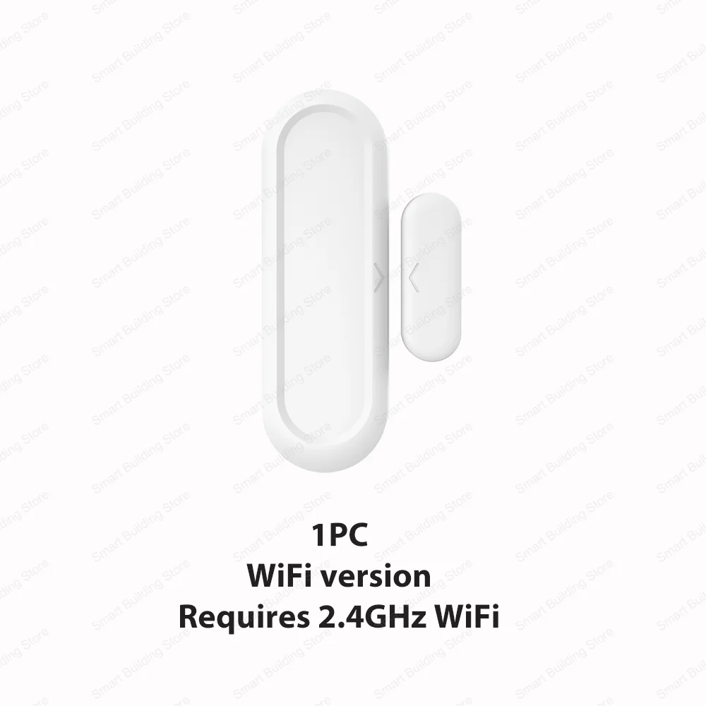 IP65 Tuya Zigbee WLAN Tür- und Fenstermagnetsensor Drahtlose Verbindung Smart Home Schutz Wasserdichte Türdetektoren Automatisierung