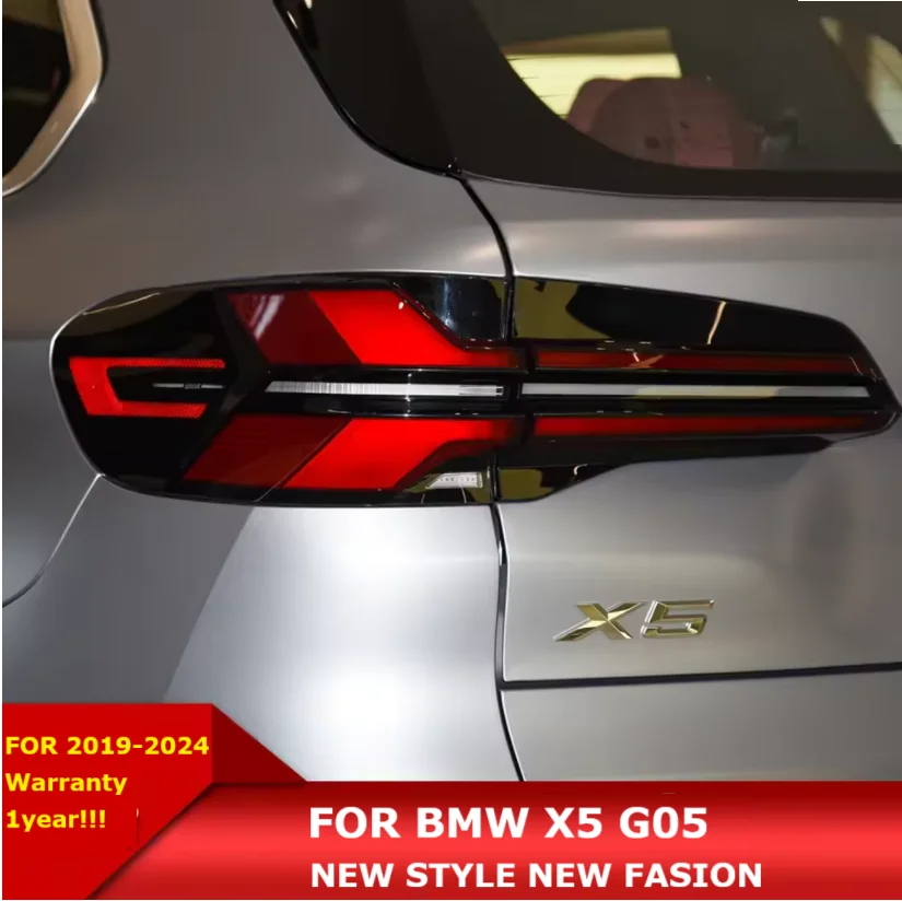 المصابيح الخلفية لسيارات BMW G05 X5 المصابيح الخلفية 2019 2020 2021 2022 2023 G05 G18 لمبة خلفية LED DRL LCI إشارة الانعطاف الديناميكي اكسسوارات السيارات