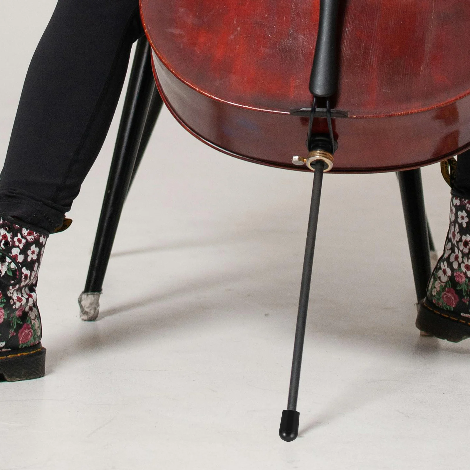 

4Pcs Cello Endpin Cap Non-Slip Rubber Tip Protector Enhance Resonance Tone Stability Musical Instrument Accessory