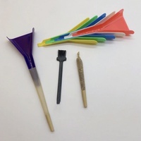 Pre Rolled Cones Loader Funnel Tool Set Including 1pcs Cone Loader and 1pcs Cleaning Brush Grinder Brush Pressing Rod