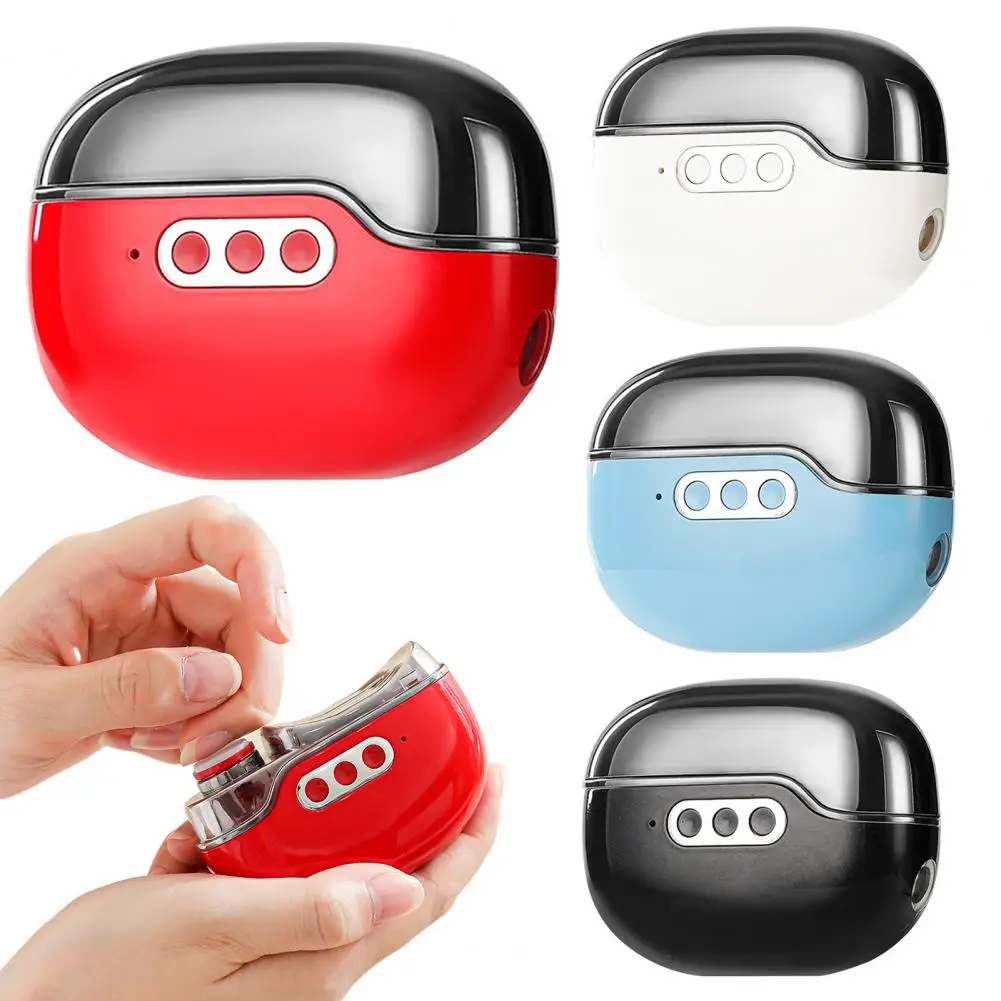 

2-In-1 Electric Nail Trimmer Automatic Kids Adults Seniors Nail Clipper with LED Light Baby Manicure Grinding File Fingernail Cu