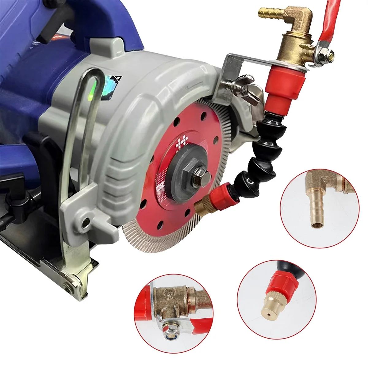 Dust Remover Water Sprayer for Cutting Machine Non-Conductive Sprinkler Nozzle High-Speed Cutting and Dust Cleaning Water Nozzle