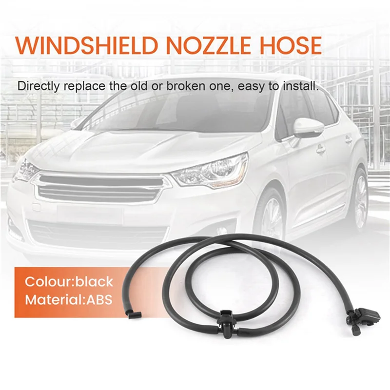 

2X A1698600492 Windshield Windscreen Washer Nozzle Jet Hose For A W169 2004-12 / B W245 2005-11 No Heated