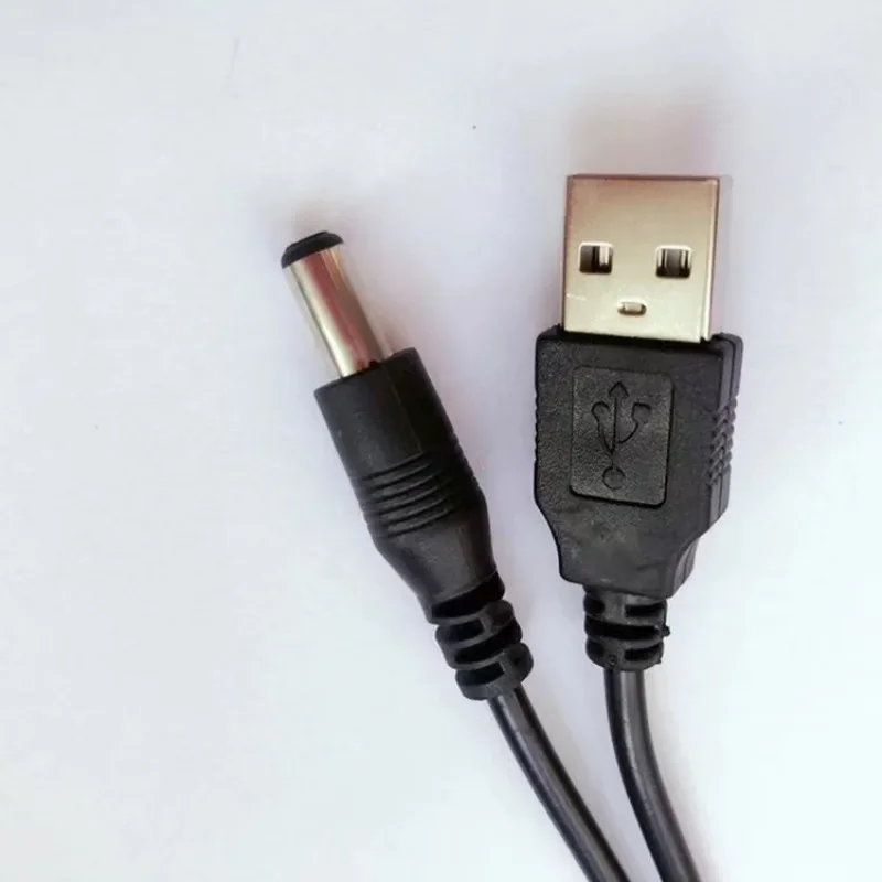 1M USB Port To 5.5 x 2.1mm 5V DC Barrel Jack Power Cable Connector For Small Electronics Devices Promotion Hot