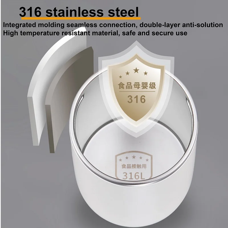 Distributeur d'eau chaude instantané pliable 2000W, Portable, contrôle rapide de la température de l'eau chaude, pompe à eau électrique, chauffe-eau chaud à 5 vitesses