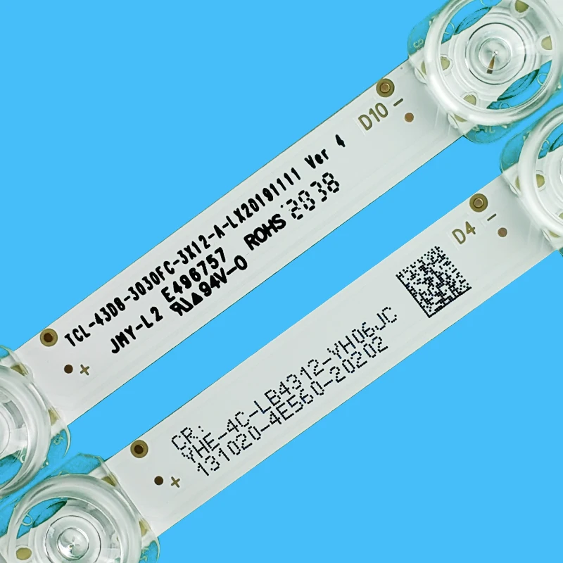 TCL-43D8-3030F2.1-3X12-B-LX20190617 STRIP lampu LED untuk TCL dari PANEL FROM