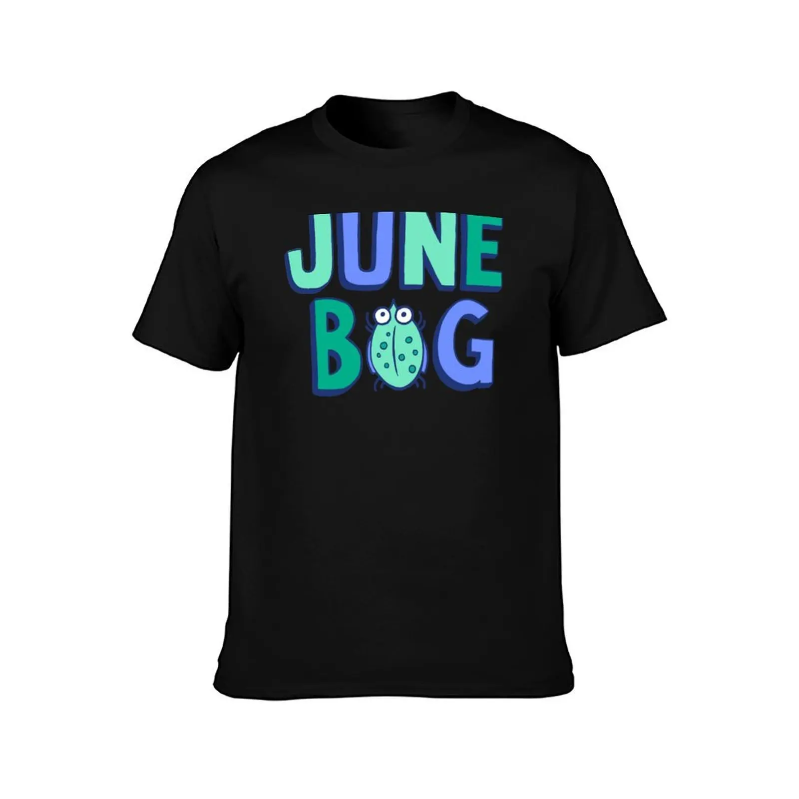 June Bug Onesie (blues and greens) T-Shirt Moisture Wicking Quick Dry Tee T-Shirt