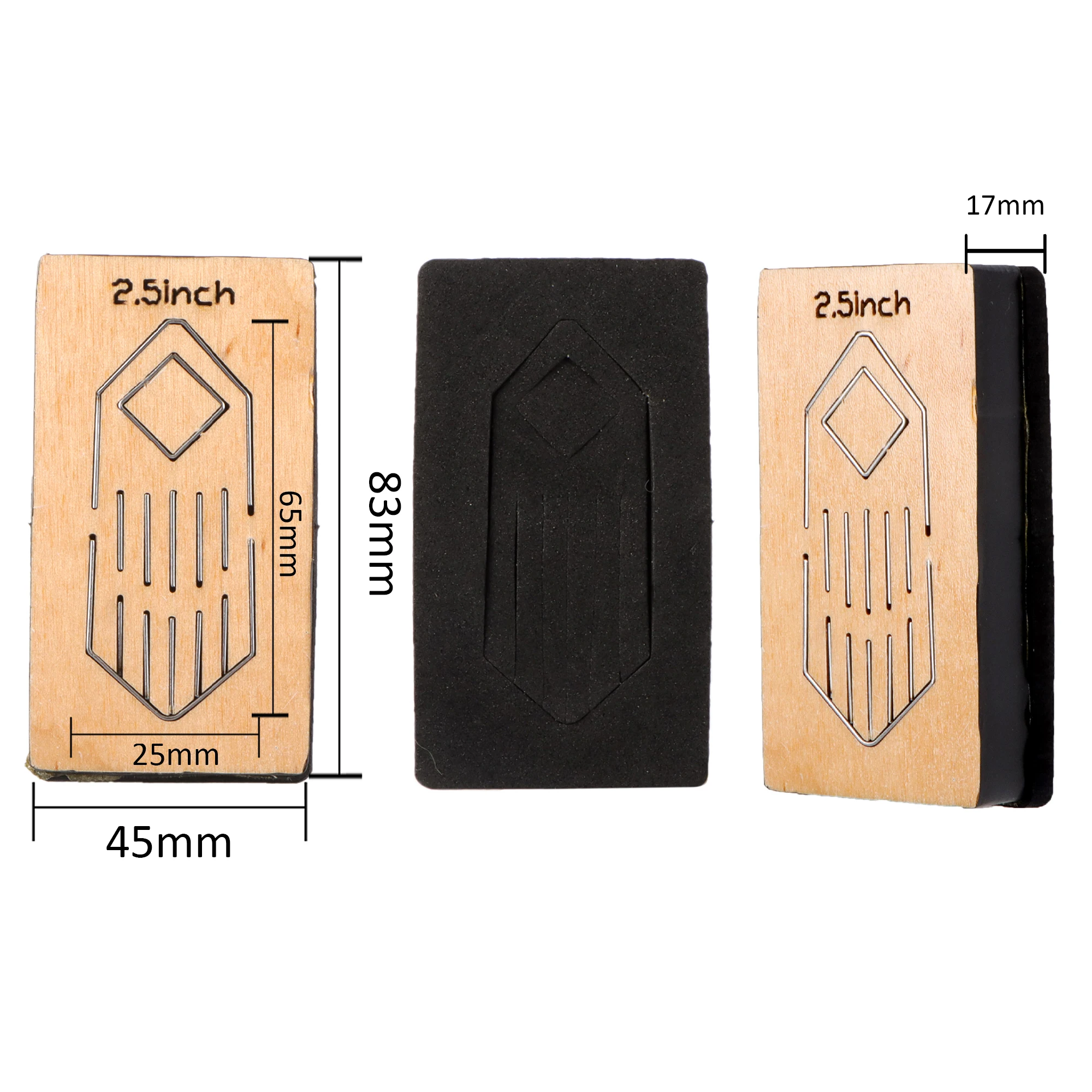 Leather Cutting Die Strip Scrapbook Embossing Wooden Die Cutting Mold DIY Earrings Tassel Crafts Jewelry Punching Decoration