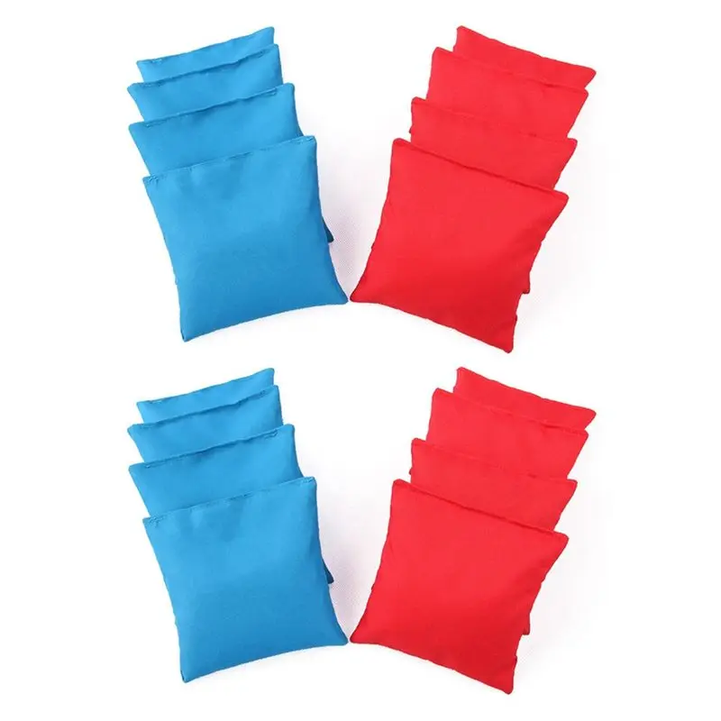 

16 Pcs Mini Bean Bags Set Cornhole Bean Bags Toss Game Bags For Fun Sports Outdoor Family Game