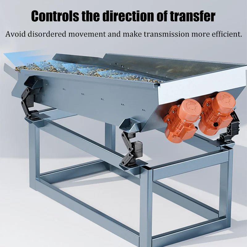 High Yield Industrial Dewatering Vibrating Screen Machine River Sand Dewatering Free Oscillating Motion UE Oscillating Mountings