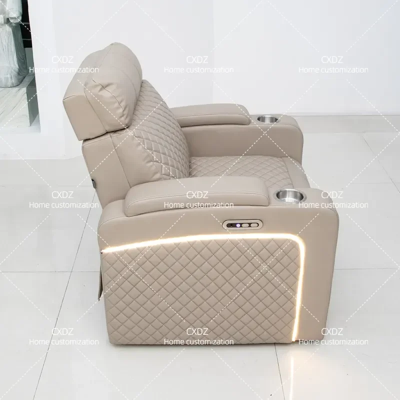 Hair perm and dyeing electric reclining sofa chair barber shop hair cutting chair foot massage sofa manicure sofa eyelash
